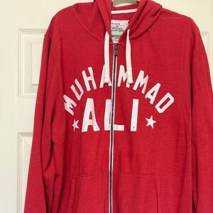 Roots of fight, Under Armour Muhammad Ali heavyweight L Zip Up Hoodie Rare!!!
